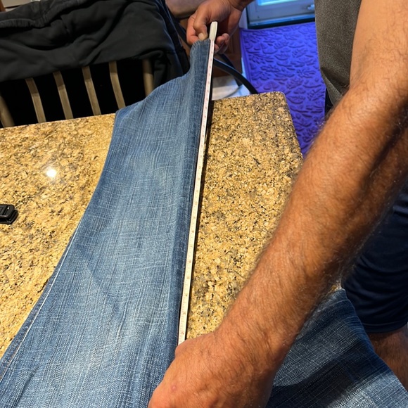 Frankie B Jeans with Green symbols on Back Pockets - Picture 10 of 13